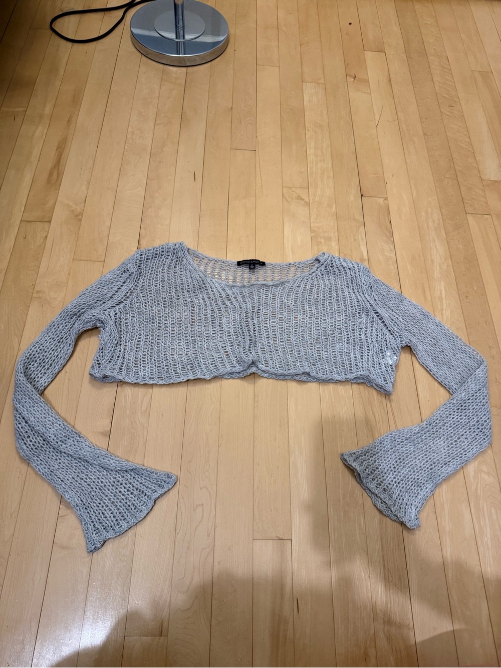 Sweater Woven Layering Top
